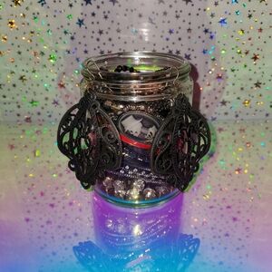 Goth themed jewelry jar